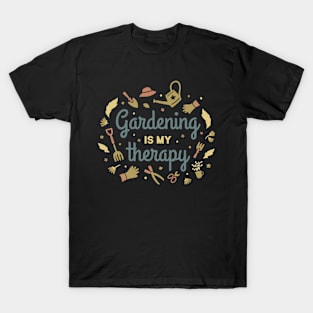 Gardening is my Therapy T-Shirt